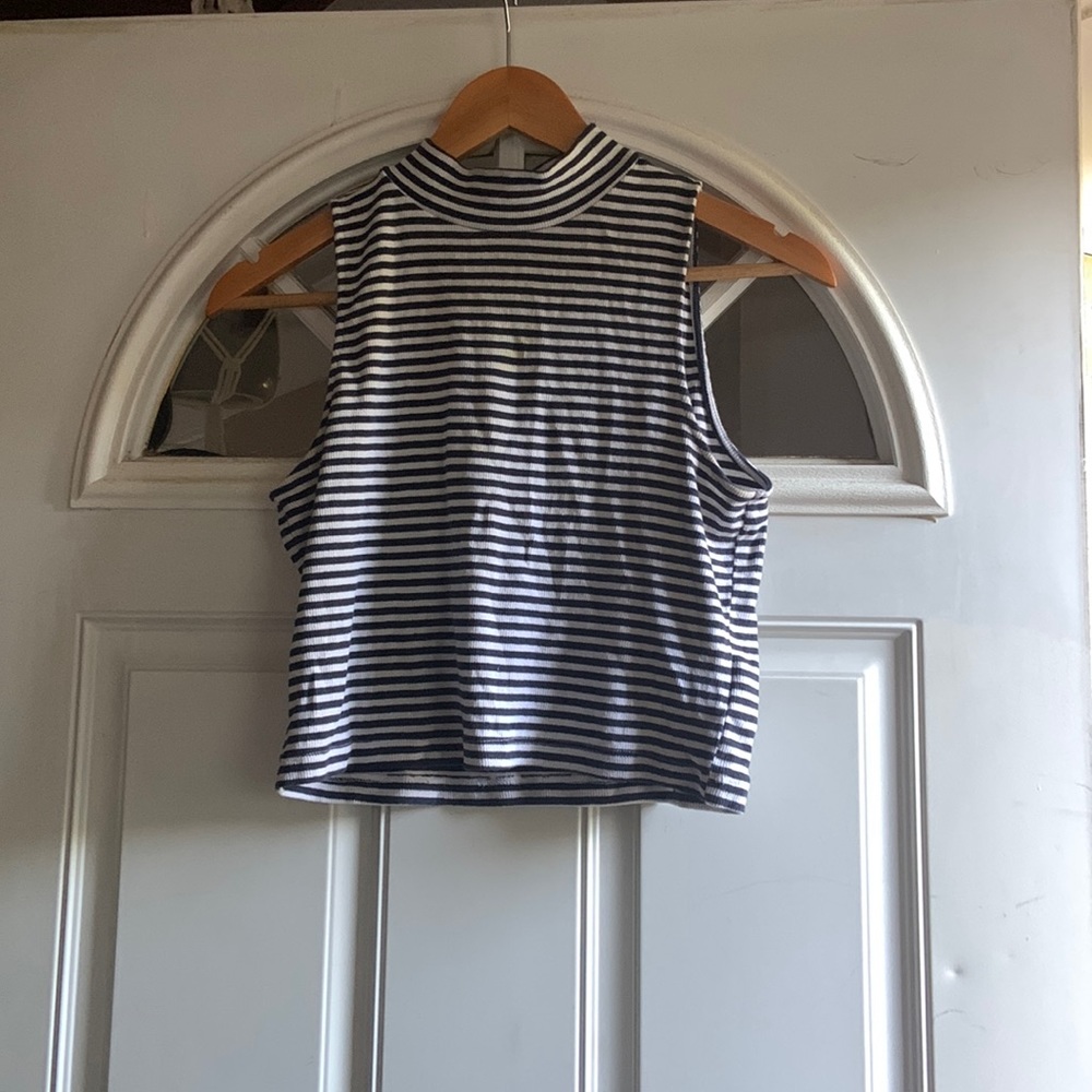 Striped Crop Top